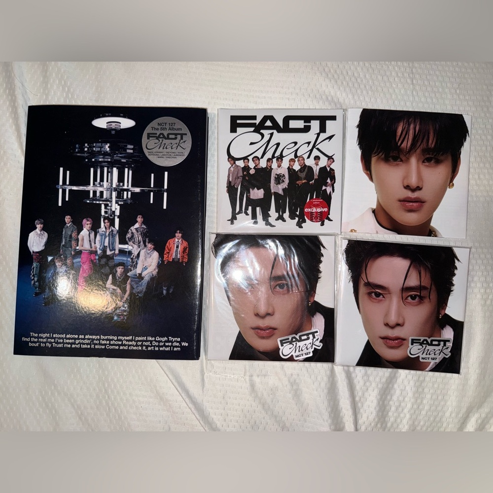 NCT 127 - Fact Check 5th Full Album bundle